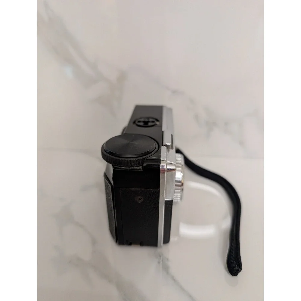 Kodak Instamatic 133 Vintage 126 Film Camera Made in Germany Black Silver